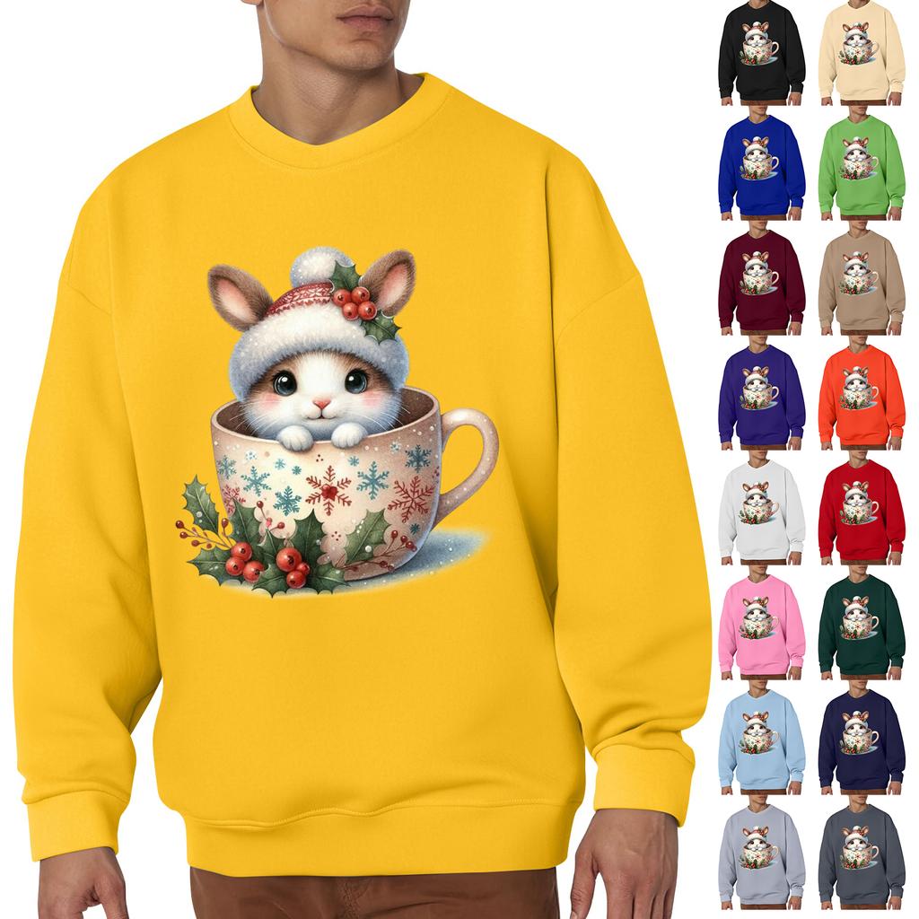 Men's Hooded Sweatshirt, Contrasting Color Sweatshirt, Sports Casual Jacket