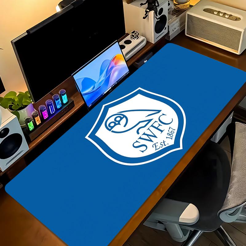 Sheffield Wednesday F.C Print Cushion Non-slip Laptop Tablet Big Mousepad XXL Mat Mini PC Playmat With Lock edge