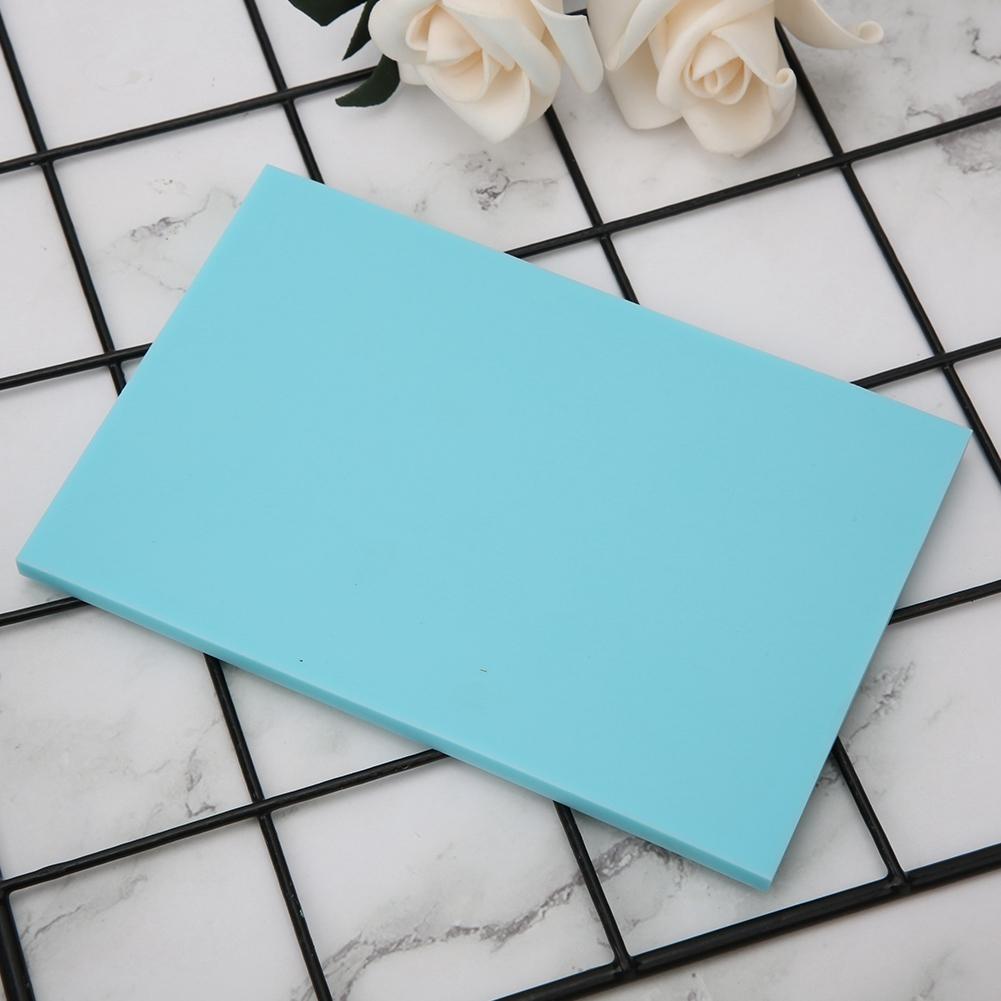 Jelly Rubber Stamp Thin Carving Block for DIY Handmade Rubber StampsSky Blue