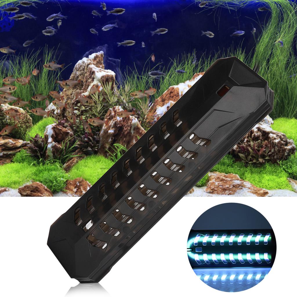 Aquarium Tauch-UV-Licht Sterilisator Teich Fischbecken Keimtötende Sterilisationslampe EU 220V 22W