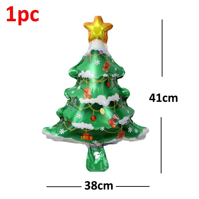 1-12 ks Vánoční hliníkové fóliové balónky Santa Claus sněhulák los balónkové tyčinky vánoční ozdoby na stromeček dětské hračky festivalové dekorace na párty