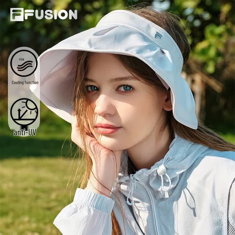 FILA FUSION Women s UPF50+ Wide Brim Sun Visor One Size