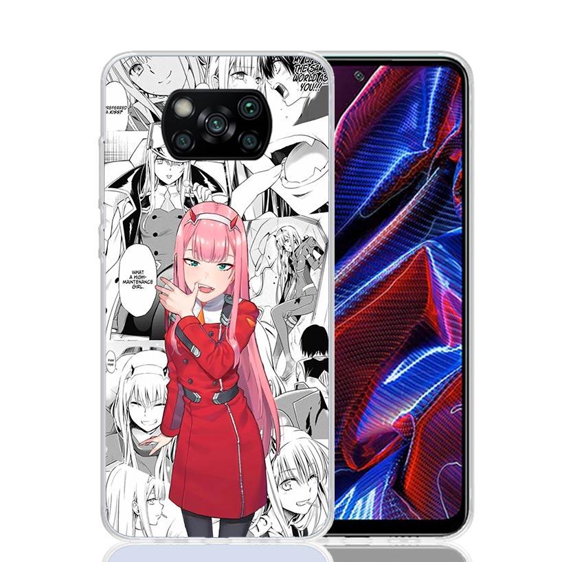 Darling In The FranXX Anime Phone Case For Xiaomi Poco X7 X6 X5 Pro F7 Ultra Redmi 15C 15 13 13C 12 12C 10 10A 10C 9 9A 9C 9T Co