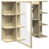 Vidaxl Badezimmerschrank, Sonoma-Eiche, 80 x 20,5 x 64 cm