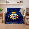 Club America Soft Warm Flannel Blankets Comfortable Blanket for Home Decoration Gifting