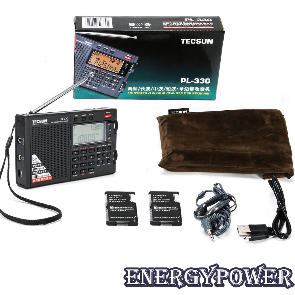 EnergyPower Shortwave Radio TECSUN Pack Japanese Instruction Manual SSB Synchronous Detection 650 Station Memory External Antenna Compatible USB