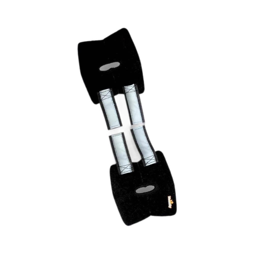 Adjustable Dog Rear Leg Hock Brace Breathable Reflective Design Dog Arthritis Protector Shock-Absorbing Soft Lining