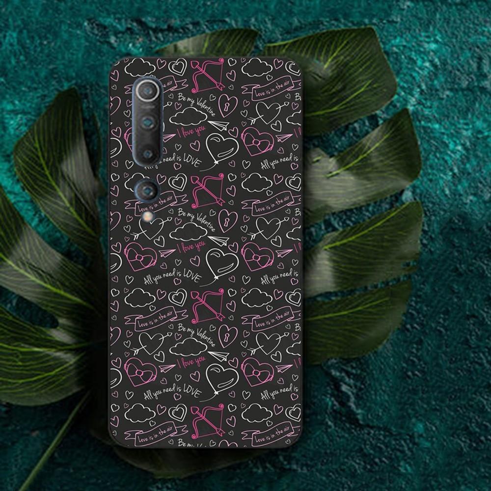 Cute Love Heart Phone Case For Redmi Note 4 X 5 A 6 7 8 T 9 9S 10 11 11S 11Epro Poco M3 Pro