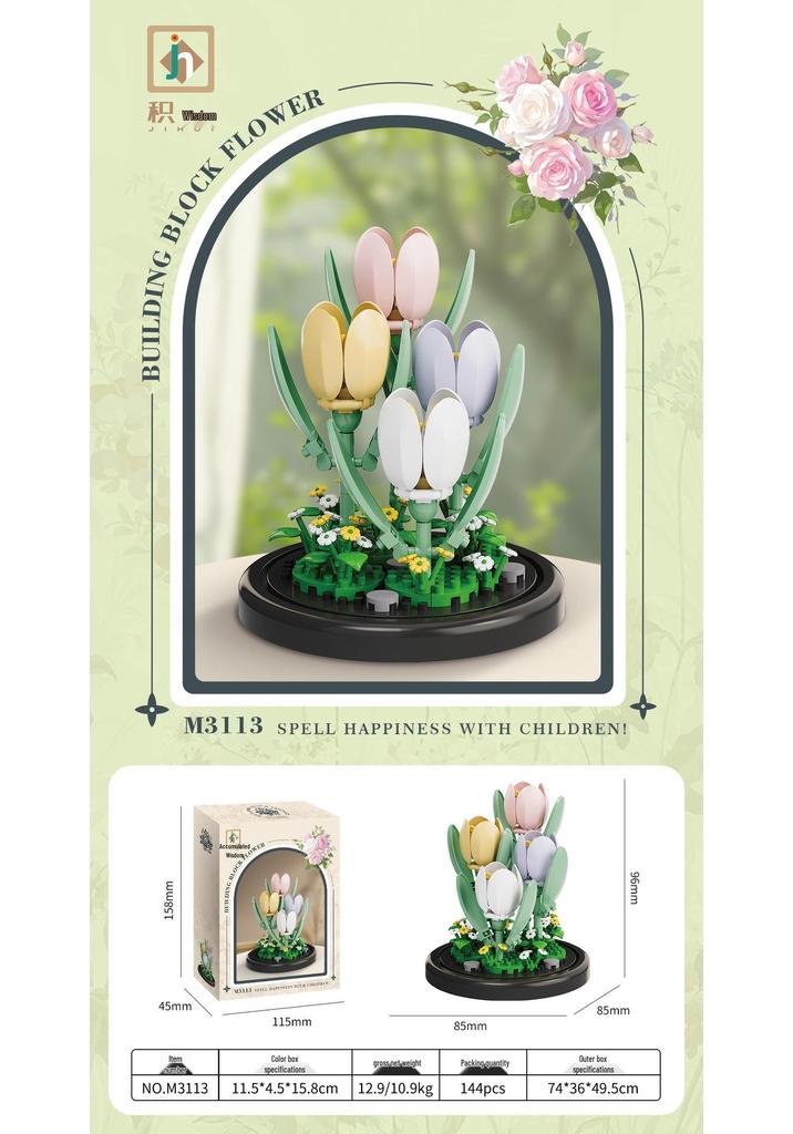 Compatible with Sakura Tree House & Peach Blossom House Micro-Particle Building Block Educational Toy