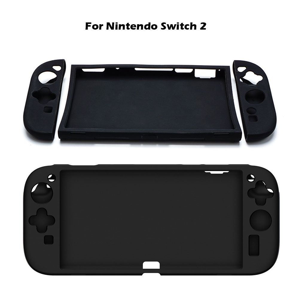 Anti-Slip Protective Cover Anti-scratch Soft Grip Shell for Nintendo Switch 2 Game Console