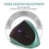 Wireless Charging Vertical Mouse Ergonomics Wireless Upright Photoelectric Built-in Lithium Battery Charging Mouse