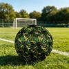 1 Stück Neonlicht-Streifen Größe 5 Fußball Professionelles Spiel Training Fußball Indoor & Outdoor Sportball Leicht Langlebig c6538