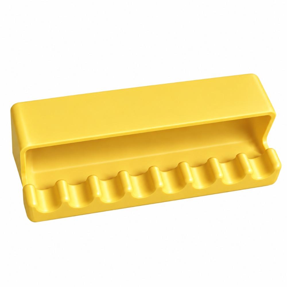 Plastic Nail Brush Stand 8-Slot Manicure Brush Organizer Nail Brush Holder Nail Technician
