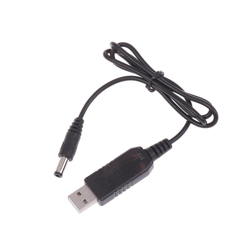 Usb 5V To 21V Boost Charging Cable Usb Power Boost Line Dc 21V Interface Lithium Battery Charger Adapter