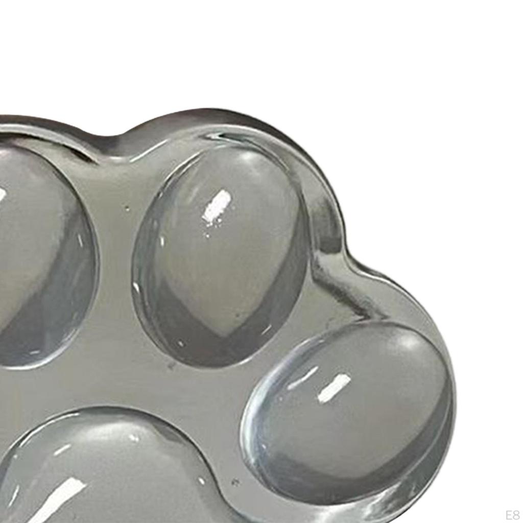 Cat Paw Sensory Toy Party Favors Pocket for Kids Adults Soft Rubber Hand pink