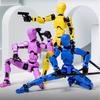 3D-gedrucktes, bewegliches Puppenmodell mit mehreren Gelenken, komplett montierte Actionfigur, Dummy-Roboter, Anime-Figuren, Zappelspielzeug für Jungen, Sammler, Desktop-Dekorationen