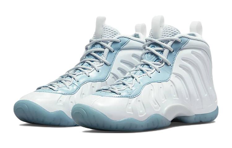 Nike Little Posite One White Aura Worn Blue GS DM1090-400