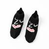 Cartoon Smiley Face Boat Socks for Spring and Summer, Thin Shallow Socks, Trendy Short Socks, and College-style Socks