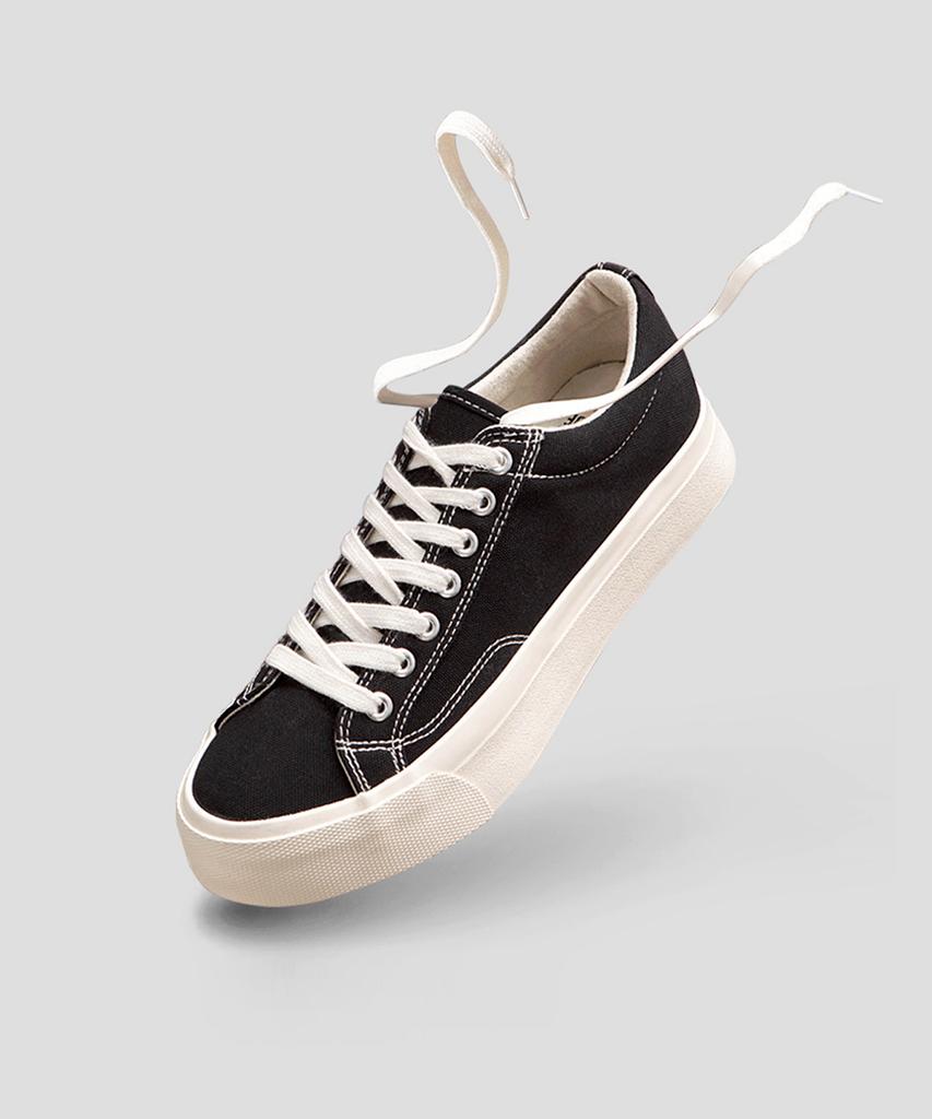 Customade Standard Canvas Sneakers 4.5Cm (Cr0054Bk)