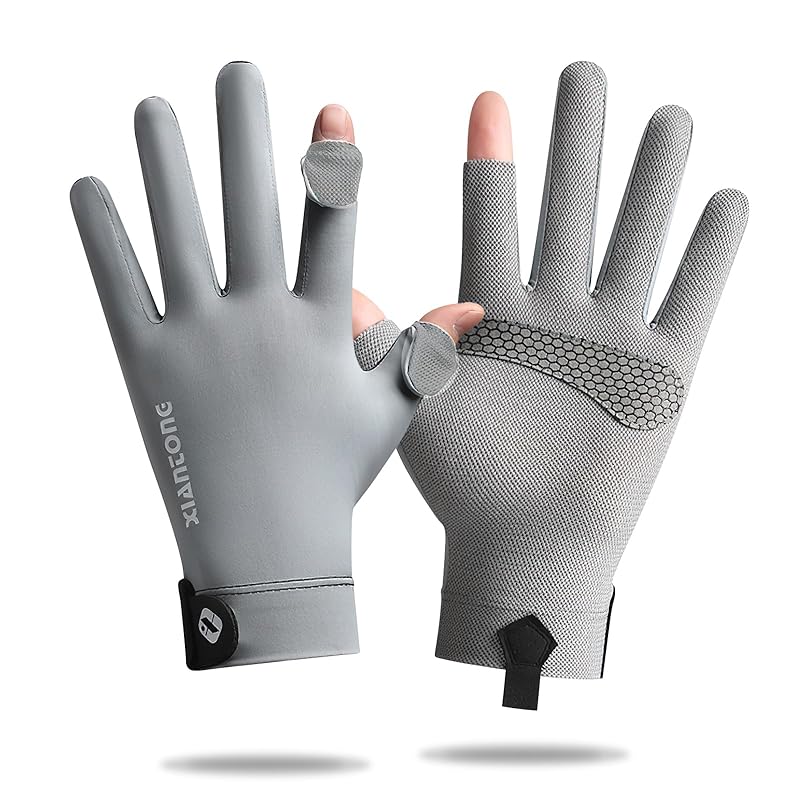 

gloves men s latest for summer Thin cold sensation UV protection glove cool UV gloves [UV cut/ Cool touch/Smartphone compatible] Sunscreen UPF50+