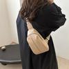 Popular Bags Women'S Bags Wide Shoulder Straps Simple Breast Bags Women'S Bags Shoulder Bags Niche Versatile Messenger Bags