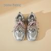 YRKE Women's Platform Breathable Retro Daddy Shoes