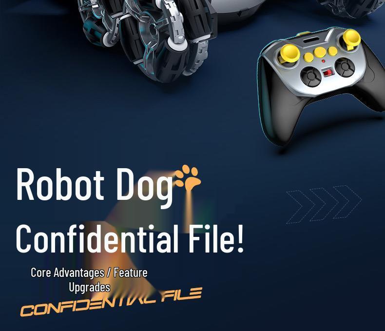 Interactive Gesture-Controlled Robot Dog Toy for Kids