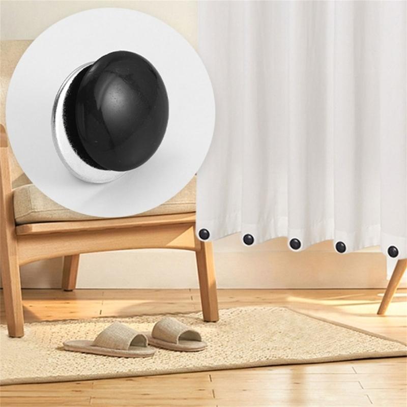 10 pezzi di fibbie magnetiche antivento per tenda da doccia, pesi di ricambio, clip magnetiche per tovaglia, evitano che il vento le sposti