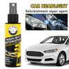 Auto Scheinwerfer Beschichtungsspray Flüssigkeit Autolicht Reiniger und Restaurator UV-Beständig Langanhaltend Scheinwerfer Beschichtungsspray Für Auto SUV