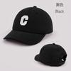 Gorra de Béisbol para Bebé Letra C Linda de Color Sólido Sombrero de Sol para Niños Pequeños con Orejas Verano Ajustable Niños Niño Niña Gorra de Visera