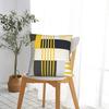 Yellow Grey Geometric Pillow Case Cute Funny Pillow Cover Soft Pillowcases For Living Room Sofa