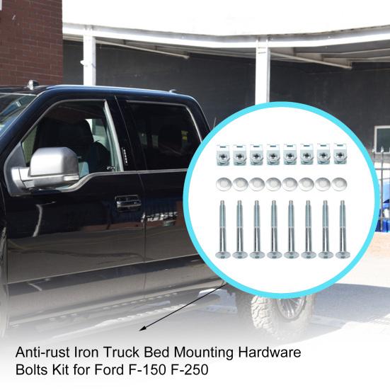 

Universal Truck Bed Mount Hardware Kit Convenient Solid Abrasion-Resistant