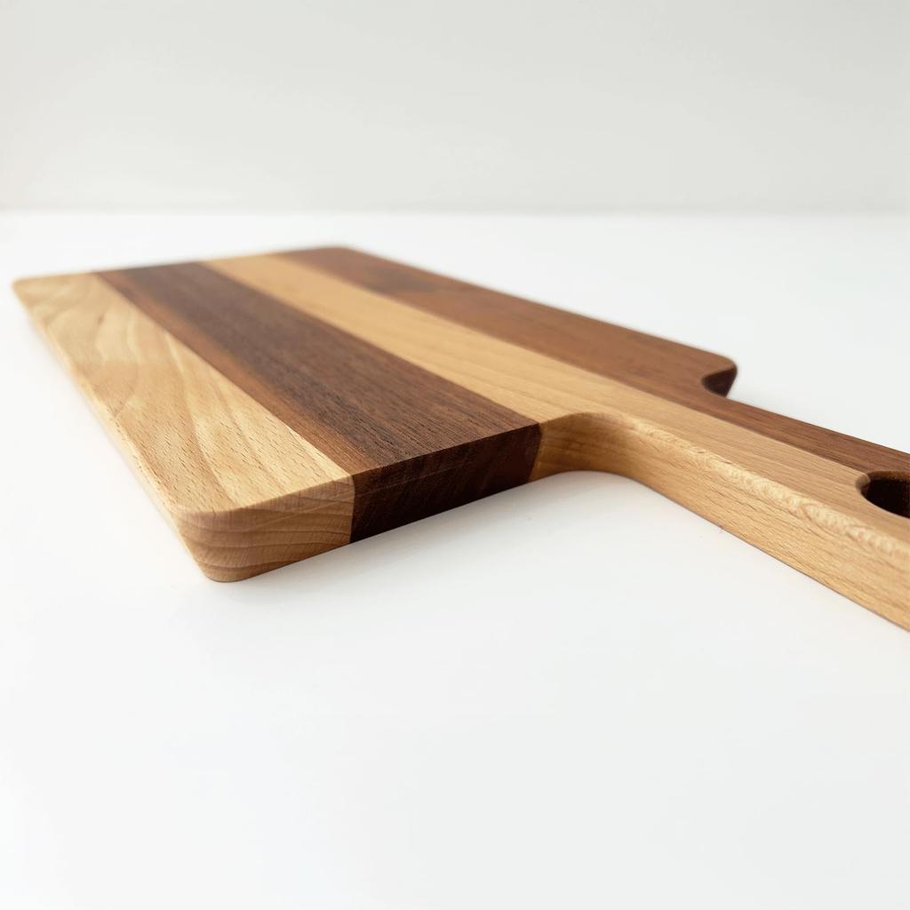 KATOMOKU Cutting Board, Medium, km-39M, Solid Wood, Perfect for Photos, Kitchen, Outdoors, 31.5cm x 15cm x 1.5cm