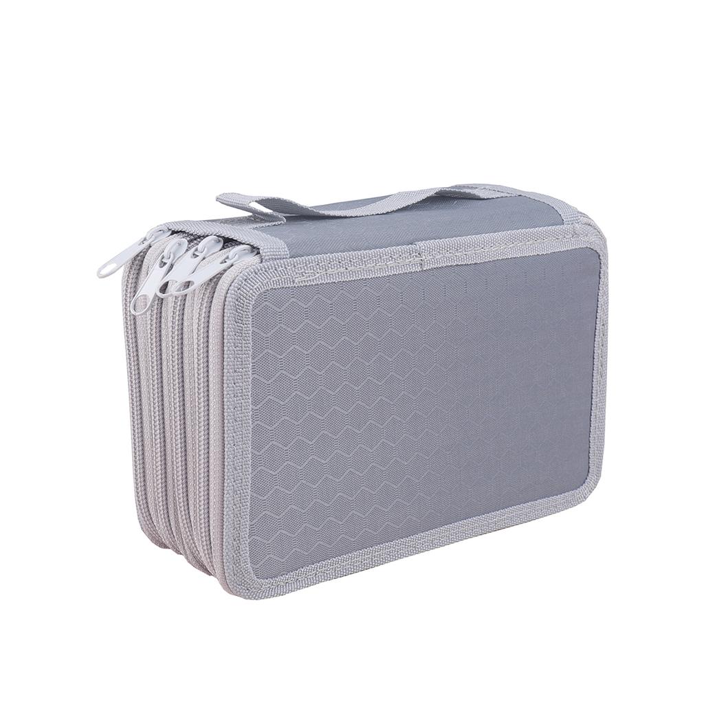 1 Piece 3-layer Handy Pencil Case, Stylish Large-capacity Student Pencil Case and Office Storage Bag, a Gift for a Friend