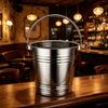 Beer Bucket Salad Portable Multiuse Metal Beverage Chilling Ice Container for Parties