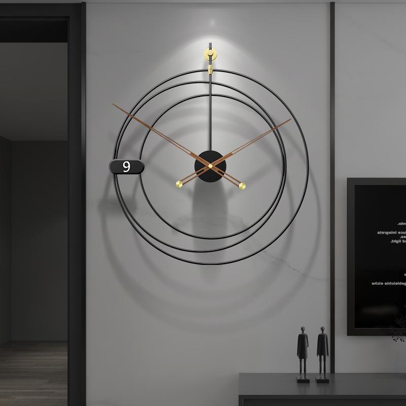 Luxury Silent Clocks Wall Home Decor Large Wall Clock Modern Design Watch Clock Mechanism Living Room Home Decoration Gift Ideas