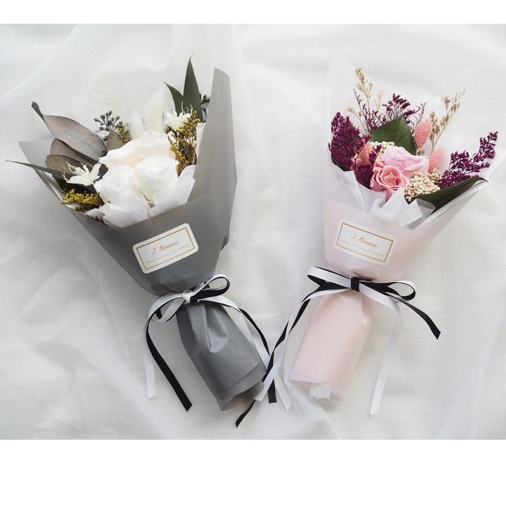 Wholesale Supplier Best Natural Dried Christmas Flower Bouqets Dried Flower Boqet White Dry Flower