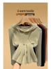 Women's Brushed Fleece Hooded Base Layer Autumn 2025 Fashionable Inner Hoodie