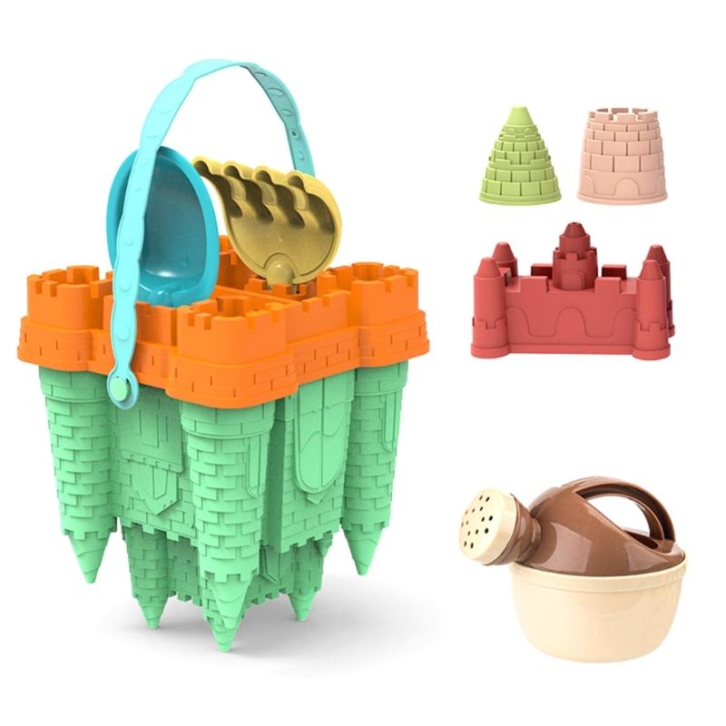 

Beach Sand Play Toy for Kids Sand Snow Mold Tool Sand Castle Building Sculpture Toy Castle Mold Child Funny Beach Gift