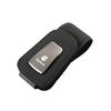 Car Glasses AIERFA Multifunctional Car Glasses Made of Premium ABS Securely Holds Glasses Without Damaging Includes Card Compact and Easy To Saves