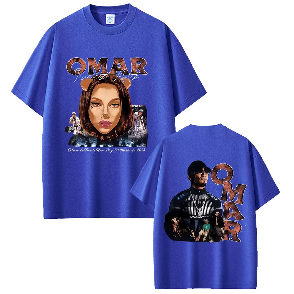 Rapper Omar Courtz Primera Musa T Shirt Men Women Hip Hop Fashion Street Vintage Tshirt Mens Casual Cotton Crewneck Tshirts