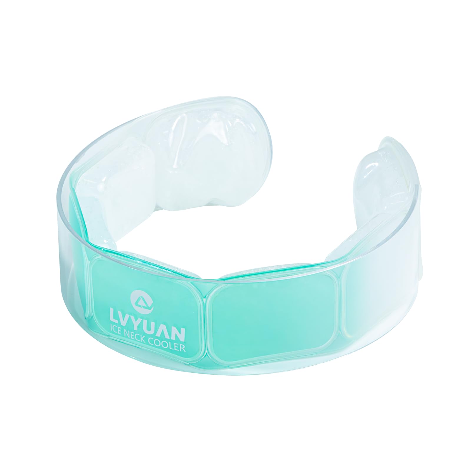 

замораживается при Охлаждающая накладка с охлаждающим гелем для шеи 3 шт. от теплового удара для улицы, разработана из PCM материала, обертывающая, теплая, унисекс [Естественно 28°C] кольцо, зелёный