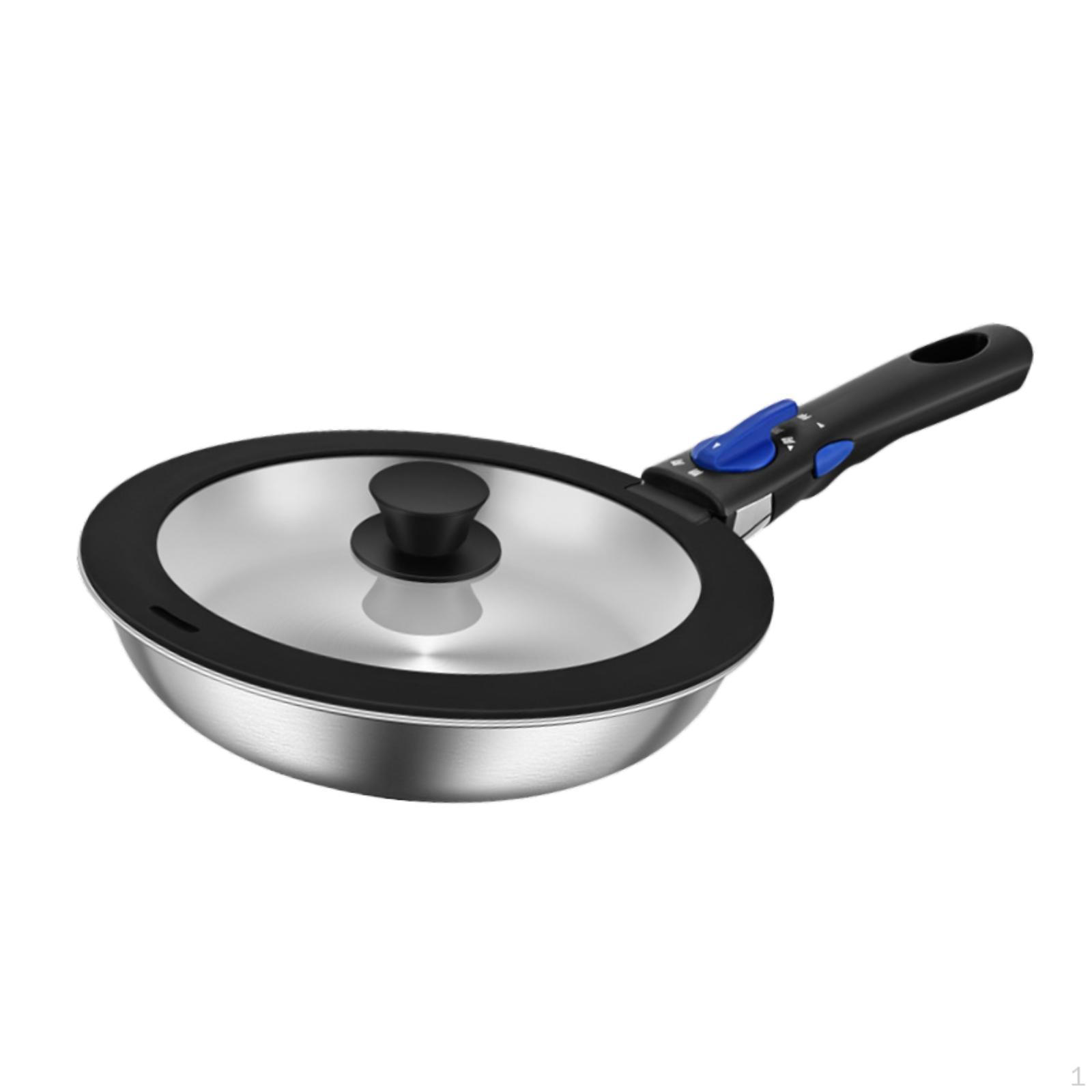 

Походная сковорода для кемпинга, портативная легкая сковорода, принадлежности для приготовления пищи 26cm With Cover