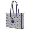 New MLB Los Angeles Dodgers SS23 Polyester Tote Bag, Shopping Bag, Handbag, Shoulder Bag Tubas Women's Blue 3AORL013N-07NYL