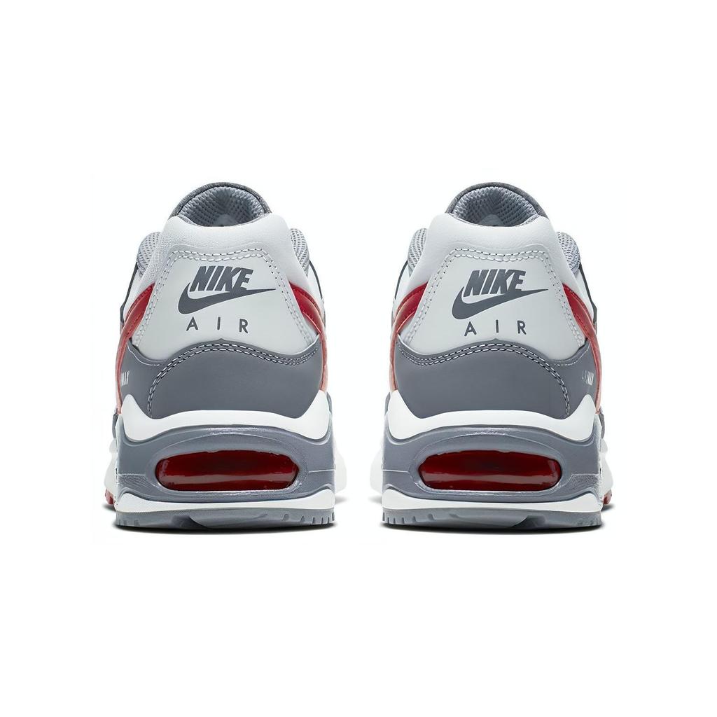 Nike Air Max Command Leder Stoff Flex Retro Low Top Kinder Laufschuhe Kinder Sneaker Weiß Grau Rot 844346-009