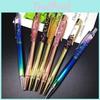 1pc Powder Gold Colorful Quicksand Ballpoint Pen Luxury Gold Foil Oily Ball Point Pen Metal Crystal Writing Pens
