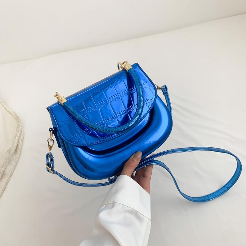 Chic Autumn New Women's Fashion Shoulder Bag Available In Black Gold Green Blue