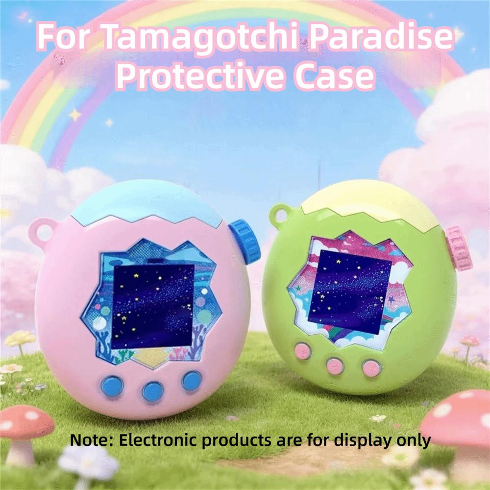 Two-tone Protective Cover Hard PC Scratch & Wear Resistant Decorative Cover Shock Resistant for Tamagotchi Paradise