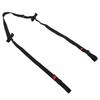 Black Leg Lifting Strap Long Leg Lifter Mobility Tool Hand Grip Leg Lifter for Elderly Disability Stroke