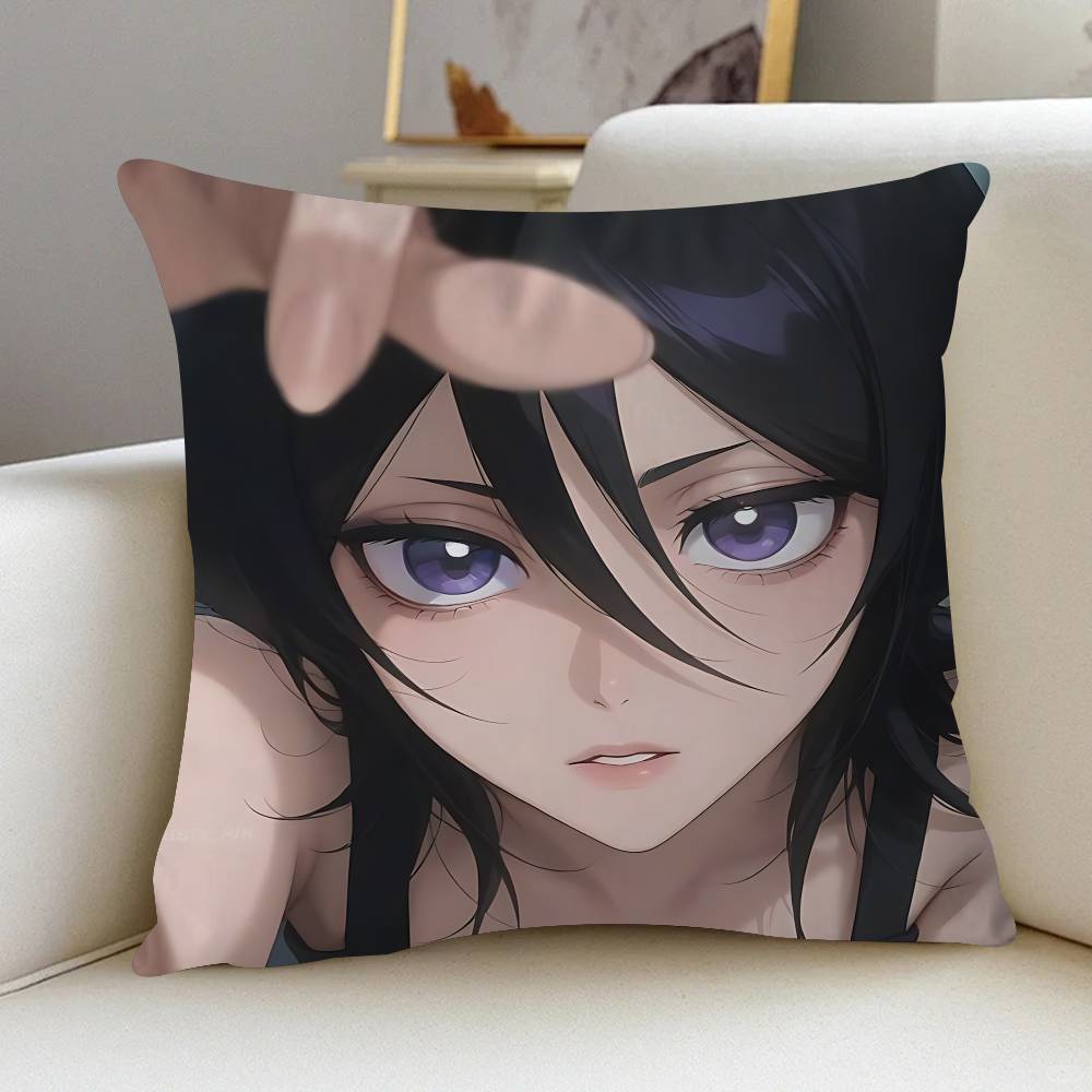 Rukia K-Kuchiki Kissenbezug Dekokissen Sofa Heimdeko Hülle Kissenbezüge